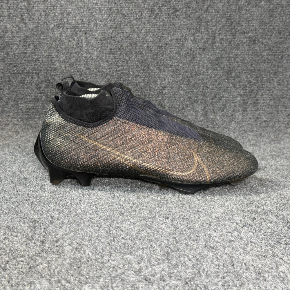 Nike Vapor Edge 360 Pro Edge Football Cleats Men's 13 Black Metallic Gold Shoes
